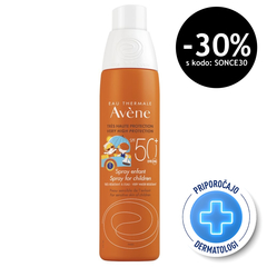 Eau Thermale Avene Sun Otroško pršilo z visoko zaščito pred soncem - ZF50+ (200 ml)