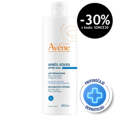 Avene Sun After Sun, obnavljajujoči kremasti losjon po sončenju (400 ml)