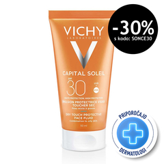 Vichy Capital Soleil, emulzija za obraz ZF30 (50 ml)