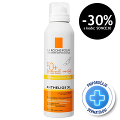 LRP Anthelios XL, nevidna meglica za obraz in telo za zaščito pred soncem - ZF50 + (200 ml)