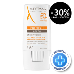 A-Derma Protect X-Trem, nevidni stik - ZF50+ (8 g)