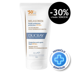 Ducray Melascreen UV, zaščitni fluid proti madežem - ZF50+ (50 ml)