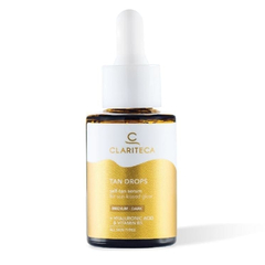 Clariteca Tan Drops, samoporjavitvene kapljice za obraz - medium dark (30 ml)