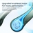 Jisulife vratni ventilator grey 1 ventilator %284%29