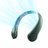 Jisulife vratni ventilator grey 1 ventilator %283%29
