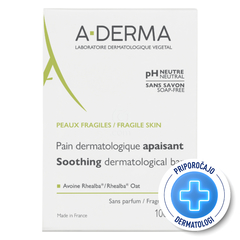 A-Derma, pomirjujoči dermatološki sindet brez mila (100 g)