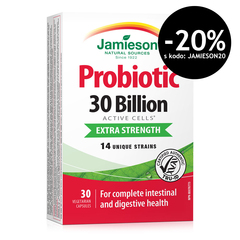 Jamieson Probiotic Ekstra Moč 30 milijard, kapsule (30 kapsul)