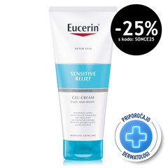 Eucerin Sun After Sun Sensitive Relief, kremni gel (200 ml)