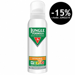Jungle Formula No Touch, repelent proti komarjem in drugim insektom v spreju (125 ml)
