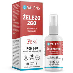 Valens Železo 2Go, ustno pršilo (50 ml)