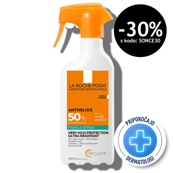 LRP Anthelios, pršilo za otroke in odrasle - ZF50+ (300 ml)
