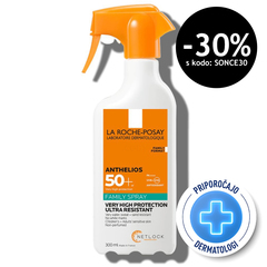LRP Anthelios, pršilo za otroke in odrasle - ZF50+ (300 ml)
