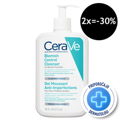 CeraVe, čistilni gel za nego mastne kože nagnjene k nepravilnostim (473 ml)