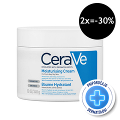 CeraVe, vlažilna krema za obraz in telo (340 g)