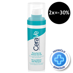 CeraVe, serum z retinolom za enoten videz kože (30 ml)