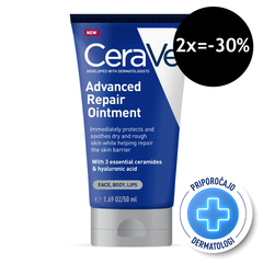 CeraVe, napredno obnovitveno mazilo za obnovo suhe ter hrapave kože (50 ml)