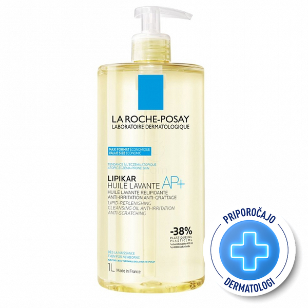 LRP Lipikar Huile Lavante AP+, olje za umivanje (1000 ml)