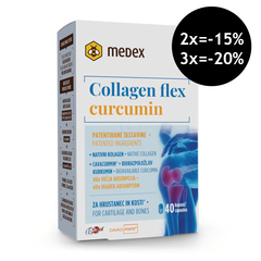 Medex Collagen flex curcumin, kapsule (40 kapsul)