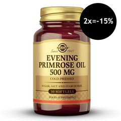 Solgar Svetlinovo olje 500 mg, kapsule (30 kapsul)