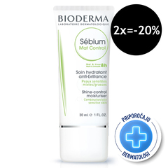 Bioderma Sébium Mat Control, vlažilna nega (30 ml)