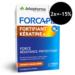 Forcapil Keratine+ Arkopharma, kapsule (60 kapsul)