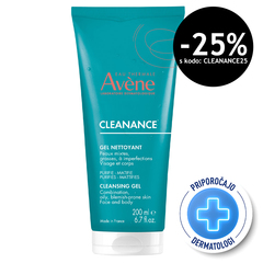 Avene Cleanance, gel za čiščenje (200 ml)