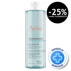 Avene Cleanance, micelarna voda (400 ml)