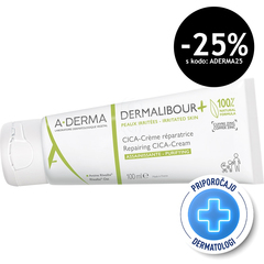 A-Derma Dermalibour +, obnavljajoča CICA-krema (100 ml)