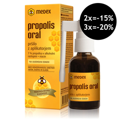 Propolis Oral na alkoholni osnovni Medex, pršilo (30 ml)