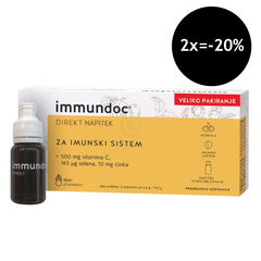 immundoc Direkt, napitek v stekleničkah (12 x 12,3 g)