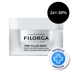 Filorga Time-Filler, nočna krema proti gubam (50 ml)