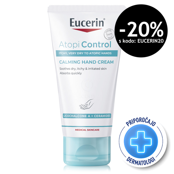 Eucerin Atopicontrol, krema za roke (75 ml)