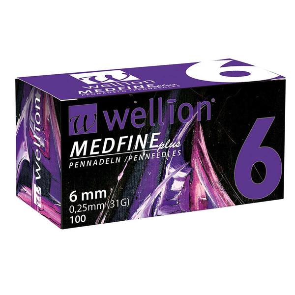 Wellion Medfine plus 31G, igla za inzulinska peresa - 6 mm