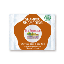 Ma Provence trdi šampon z rdečo glino za suhe lase (80 g)