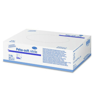 Hartmann Peha-Soft Nitrile, pregledne rokavice - S (100 rokavic)