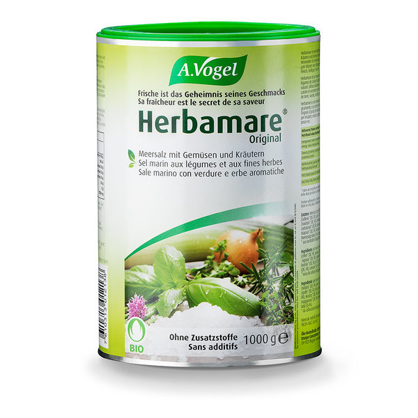 Herbamare Original, zeliščna morska sol - 1000 g