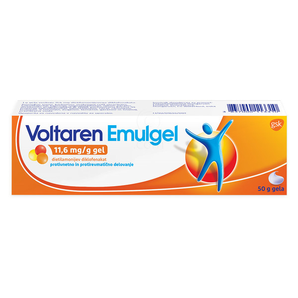  Voltaren Emulgel 11,6 mg/g, gel - 50 g