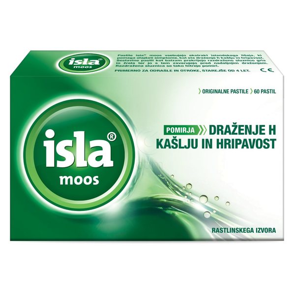 Isla moos, 60 pastil