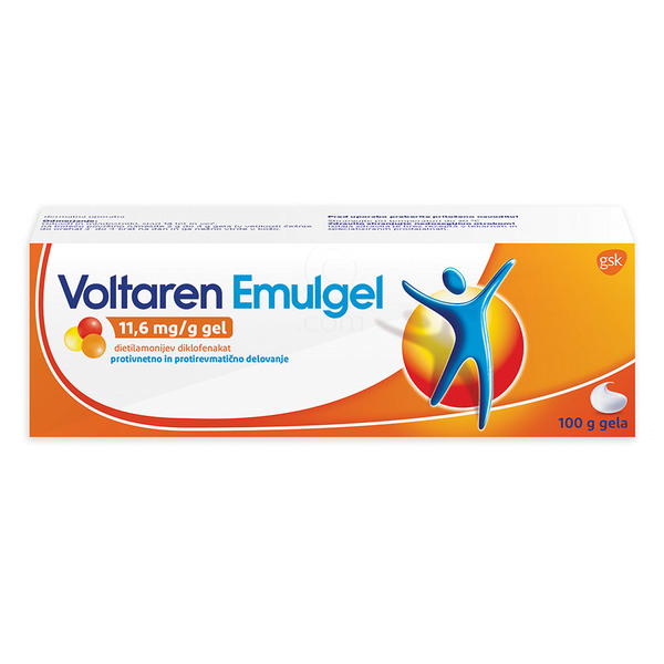 Voltaren Emulgel 11,6 mg/g gel, gel - 100 g