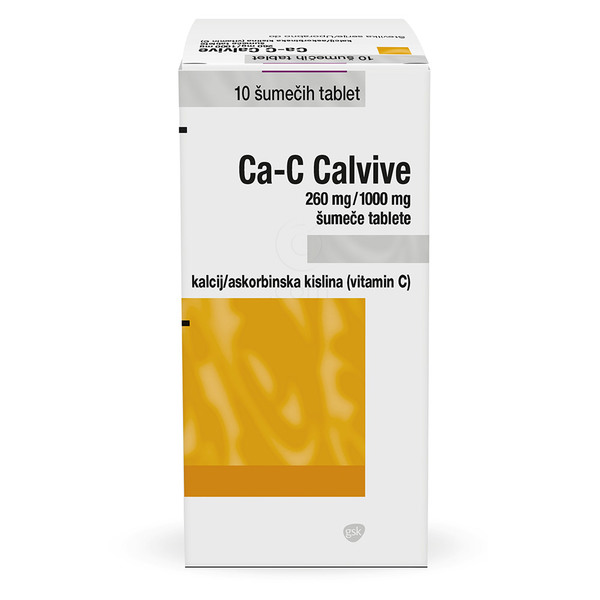 Ca-C Calvive, šumeče tablete