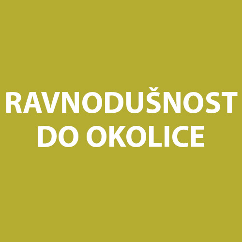 Ravnodustnost do okolice